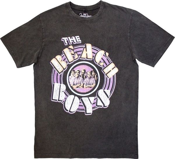 The Beach Boys The Beach Boys Риза Vintage Photo Stone Wash Unisex Charcoal Grey L