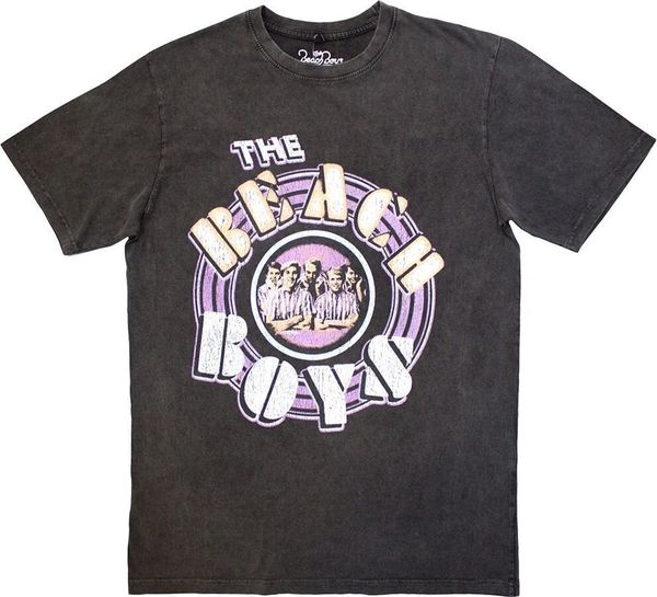 The Beach Boys The Beach Boys Риза Vintage Photo Stone Wash Unisex Charcoal Grey M