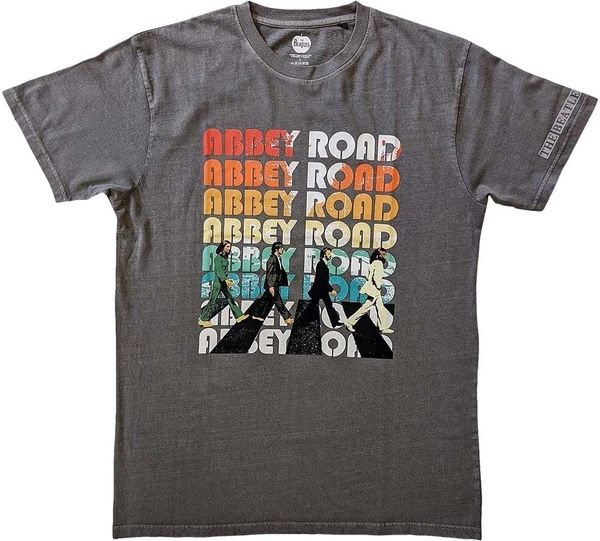 The Beatles The Beatles Риза Abbey Stacked Unisex Charcoal Grey L