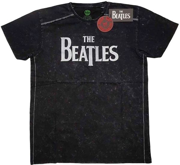 The Beatles The Beatles Риза Drop T Logo Snow Wash Unisex Black XL