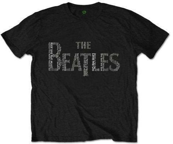 The Beatles The Beatles Риза Drop T Songs Unisex Black XL