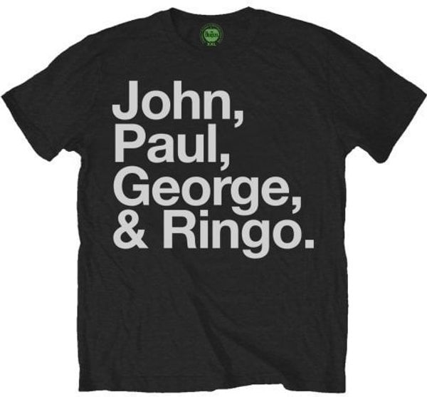 The Beatles The Beatles Риза John, Paul, George & Ringo Unisex Black M