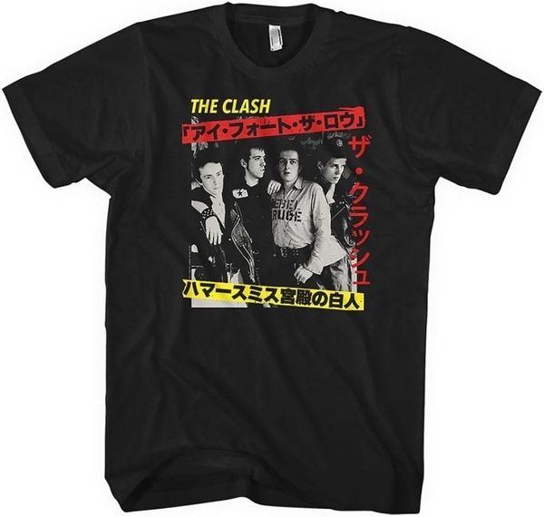 The Clash The Clash Риза Kanji Unisex Black S