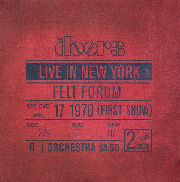The Doors The Doors - Live In New York (LP)