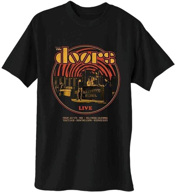 The Doors The Doors Риза 68 Retro Circle Unisex Black XL