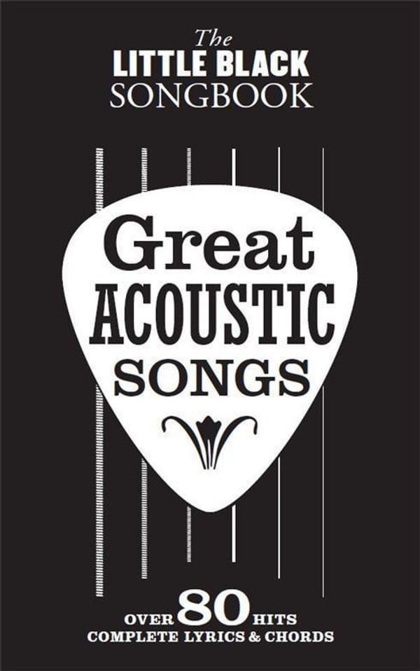 The Little Black Songbook The Little Black Songbook Great Acoustic Songs ноти