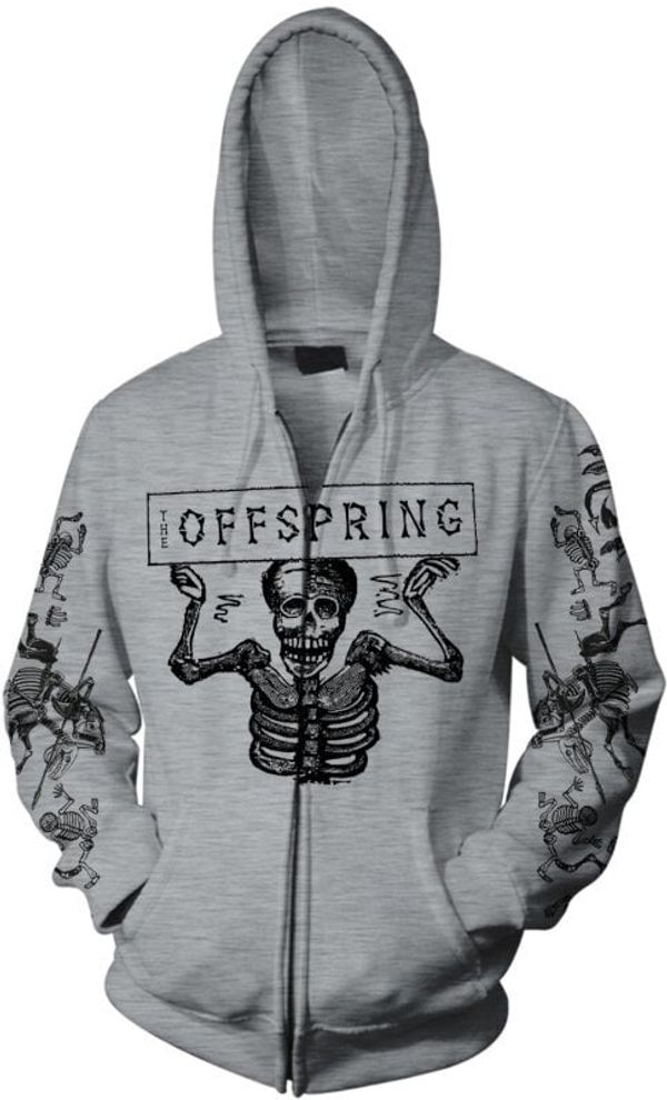 The Offspring The Offspring Дреха с качулка Skeletons Grey S