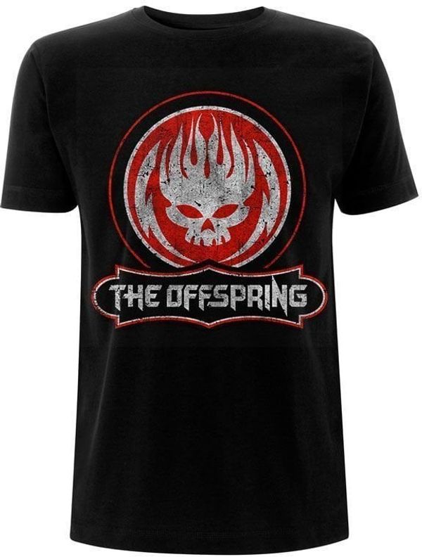 The Offspring The Offspring Риза Distressed Skull Unisex Black 2XL