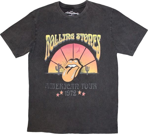 The Rolling Stones The Rolling Stones Риза Desert '72 Stone Wash Unisex Charcoal Grey L