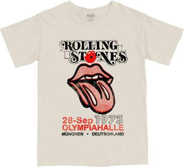The Rolling Stones The Rolling Stones Риза Munich '73 Unisex Sand XL