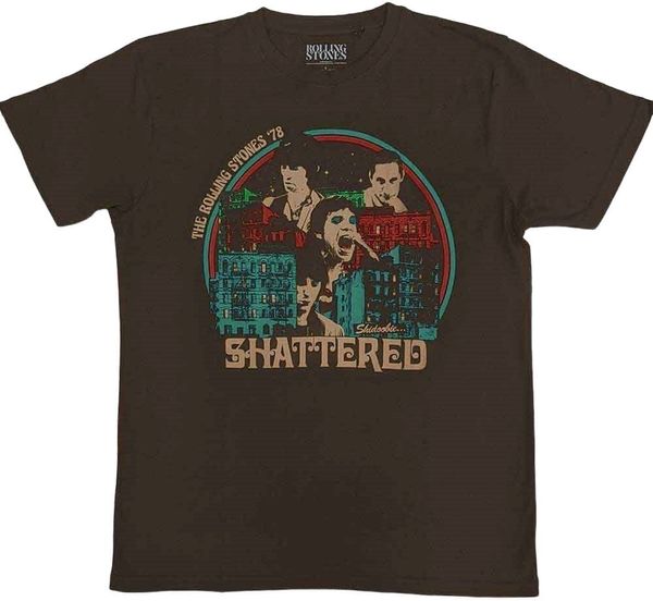 The Rolling Stones The Rolling Stones Риза Some Girls Shattered Unisex Brown M