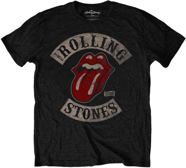 The Rolling Stones The Rolling Stones Риза Tour 1978 Unisex Black L