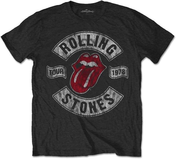 The Rolling Stones The Rolling Stones Риза US Tour 1978 Unisex Black L