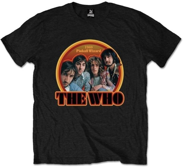 The Who The Who Риза 1969 Pinball Wizard Unisex Black M