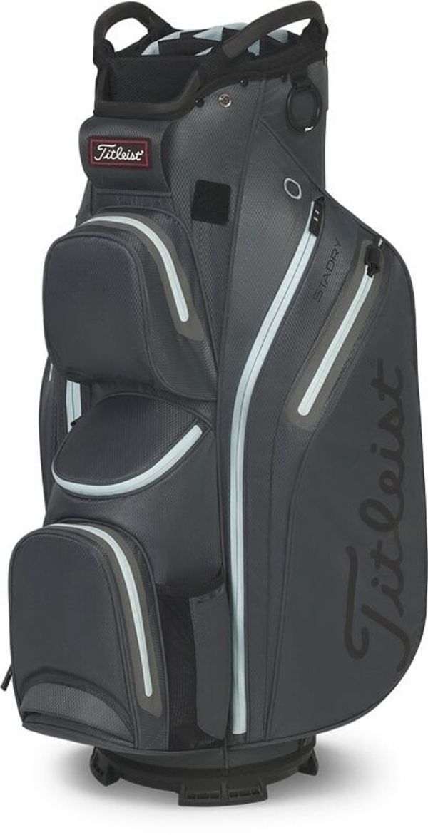 Titleist Titleist Cart 14 StaDry Charcoal/Sky Чантa за голф