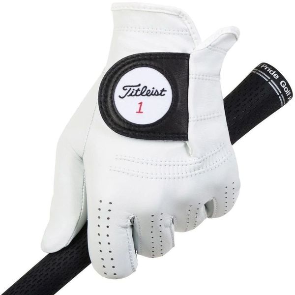Titleist Titleist Players Mens Golf Glove 2020 Left Hand for Right Handed Golfers White M