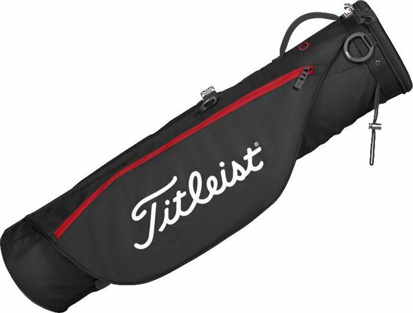Titleist Titleist Carry Bag Black/Black/Red Чантa за голф