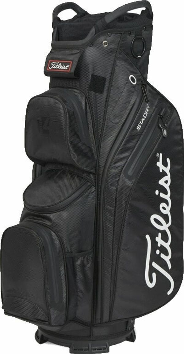 Titleist Titleist Cart 14 StaDry Black Чантa за голф