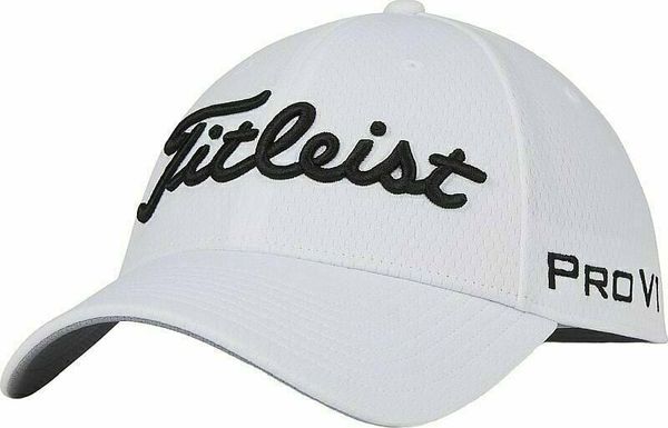 Titleist Titleist Tour Elite White/Black M/L Каскет