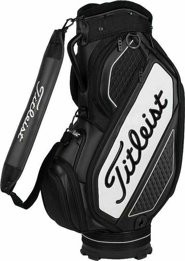 Titleist Titleist Tour Series Midsize Black/White Чантa за голф
