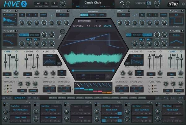 u-he Software u-he Software Hive 2 (Дигитален продукт)