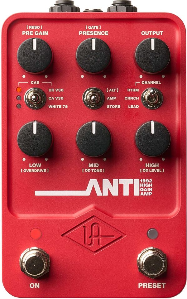 Universal Audio Universal Audio UAFX ANTI 1992 High Gain Amp Мултиефект за китара
