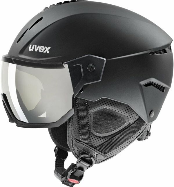 UVEX UVEX Instinct Visor Black Mat 53-56 cm Каска за ски