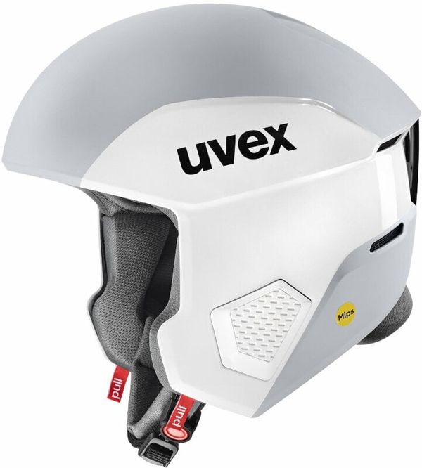 UVEX UVEX Invictus MIPS White/Rhino Mat 55-56 cm Каска за ски