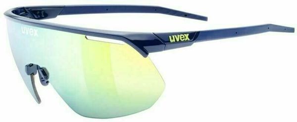 UVEX UVEX Pace One Blue Mat/Mirror Yellow Колоездене очила