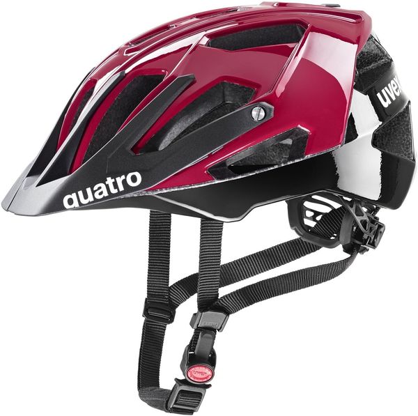 UVEX UVEX Quatro Red/Black 56-60 Каска за велосипед