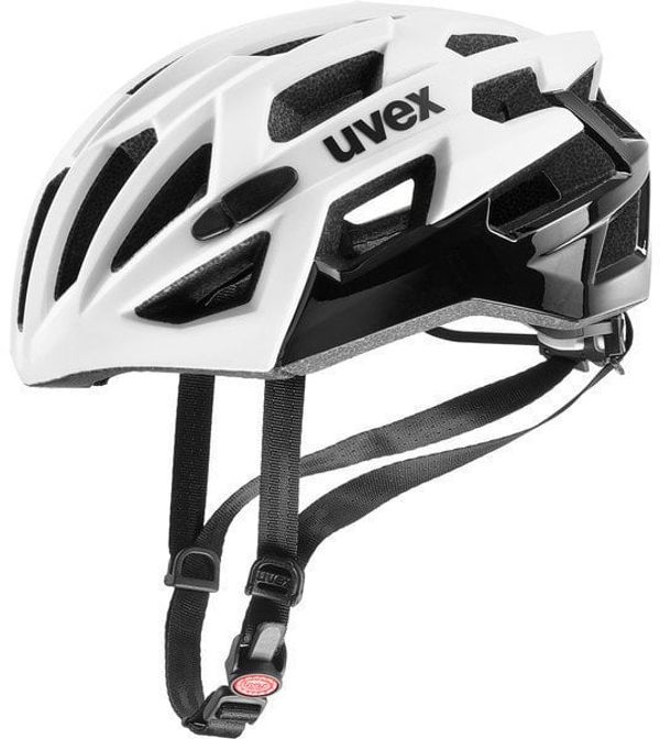 UVEX UVEX Race 7 White/Black 55-61 Каска за велосипед