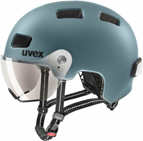 UVEX UVEX Rush Visor Deep Turquoise Matt 55-58 Каска за велосипед