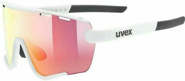 UVEX UVEX Sportstyle 236 S Set White Mat/Red Mirrored Колоездене очила