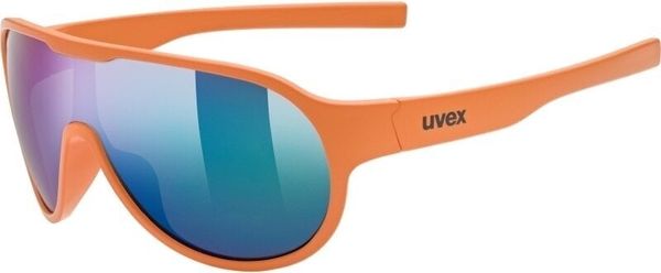 UVEX UVEX Sportstyle 512 Orange Mat/Green Mirrored Колоездене очила