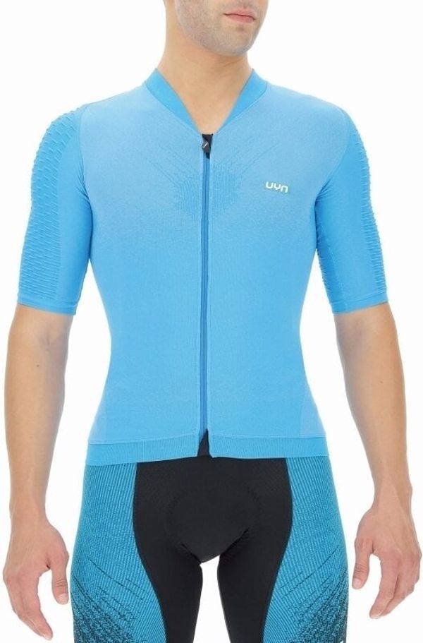 UYN UYN Airwing OW Biking Man Shirt Short Sleeve Джърси Turquoise/Black XL