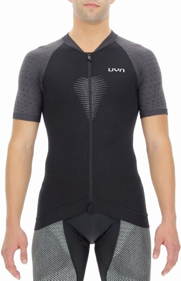 UYN UYN Granfondo OW Biking Man Short Sleeve Джърси Blackboard/Charcol M