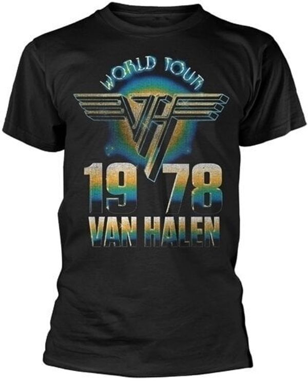 Van Halen Van Halen Риза World Tour '78 Unisex Black M
