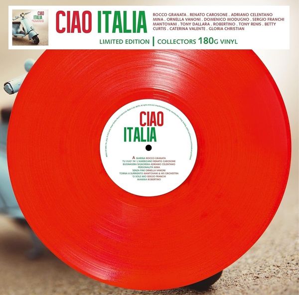 Various Artists Various Artists - Ciao Italia (Red Coloured) (Numbered) (Special Edition) (LP)