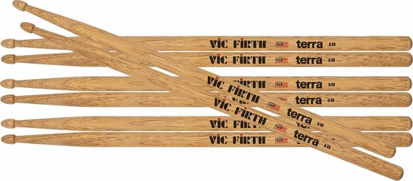 Vic Firth Vic Firth P5BT4PK American Classic Terra Series 4pr Value Pack Палки за барабани