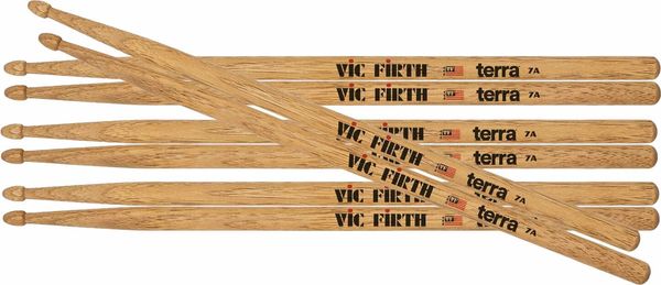 Vic Firth Vic Firth P7AT4PK American Classic Terra Series 4pr Value Pack Палки за барабани