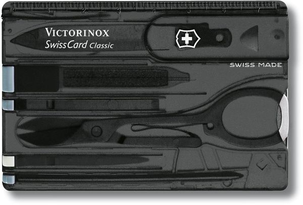 Victorinox Victorinox SwissCard Black Transparent