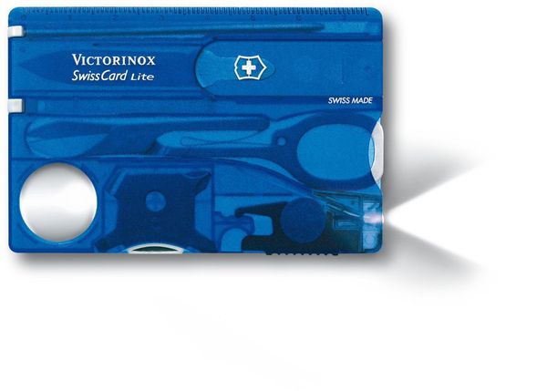 Victorinox Victorinox SwissCard Lite Blue Transparent
