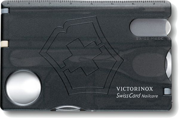 Victorinox Victorinox SwissCard Nailcare Black Transparent