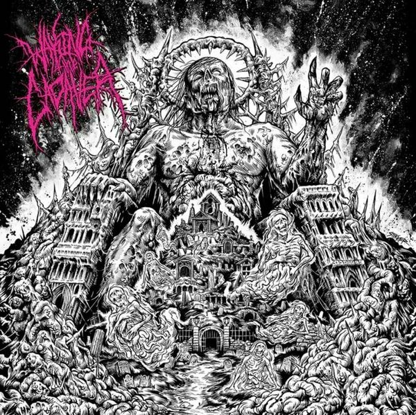 Waking The Cadaver Waking The Cadaver - Authority Through Intimidation (Blood Splattered Satisfaction Vinyl) (LP)
