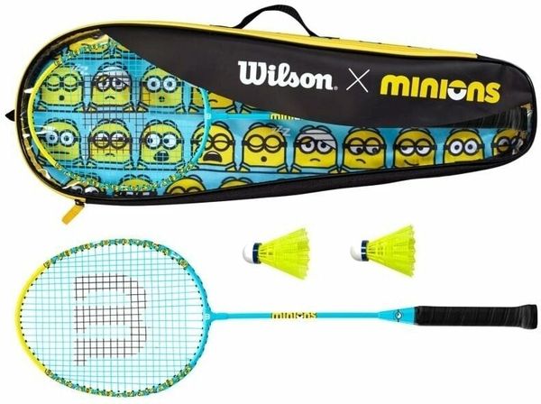Wilson Wilson Minions 2.0 Badminton Set Blue/Black/Yellow L2 Комплект за бадминтон