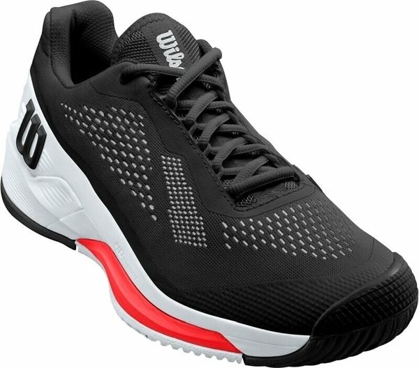 Wilson Wilson Rush Pro 4.0 Mens Tennis Shoe Black/White/Poppy Red 41 1/3 Мъжки обувки за тенис