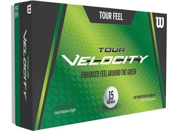 Wilson Staff Wilson Staff Tour Velocity Golf Balls White 15 Ball Pack