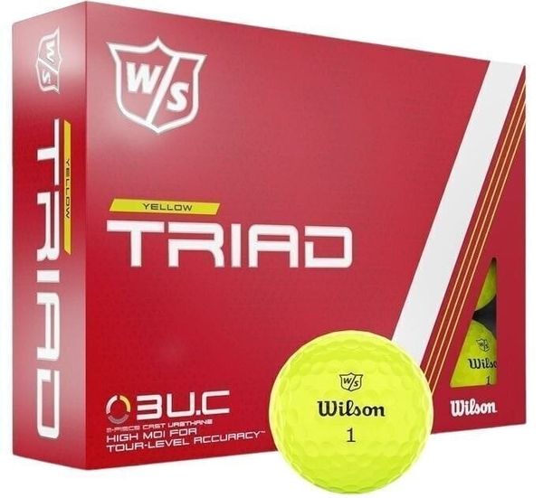 Wilson Staff Wilson Staff Triad Yellow Standard Нова топка за голф