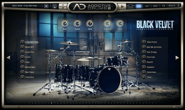XLN Audio XLN Audio AD2: Black Velvet (Дигитален продукт)