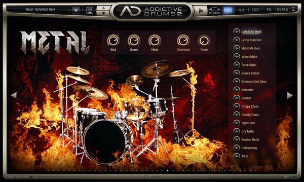 XLN Audio XLN Audio AD2: Metal (Дигитален продукт)
